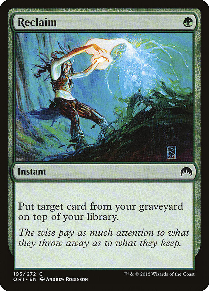 Reclaim [Magic Origins] (ORI 195)