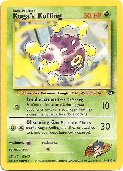 Koga's Koffing (48/132) [Gym Challenge]