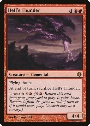 Hell's Thunder [Shards of Alara] (ALA 103)