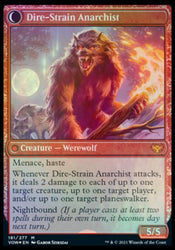 Volatile Arsonist // Dire-Strain Anarchist [Innistrad: Crimson Vow Prerelease Promos] (PVOW 181)