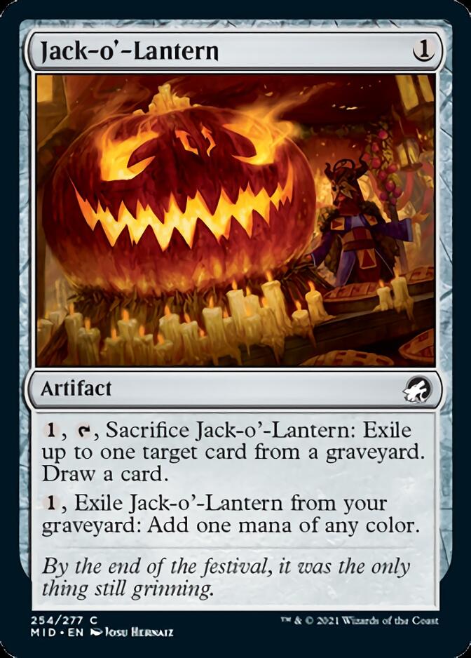 Jack-o'-Lantern [Innistrad: Midnight Hunt] (MID 254)