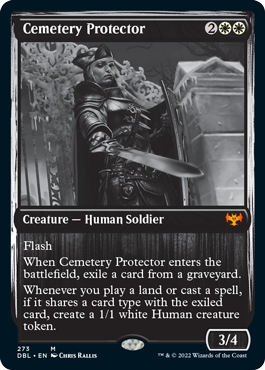 Cemetery Protector [Innistrad: Double Feature] (DBL 273)