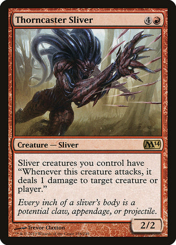 Thorncaster Sliver [Magic 2014] (M14 158)