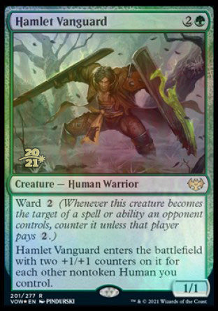 Hamlet Vanguard [Innistrad: Crimson Vow Prerelease Promos] (PVOW 201)