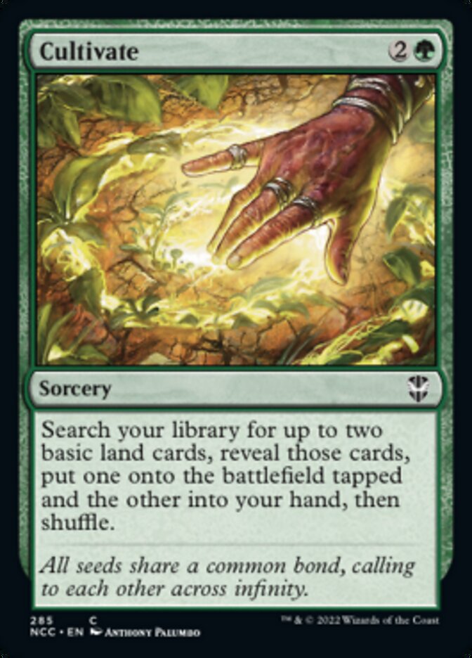 Cultivate [Streets of New Capenna Commander] (NCC 285)