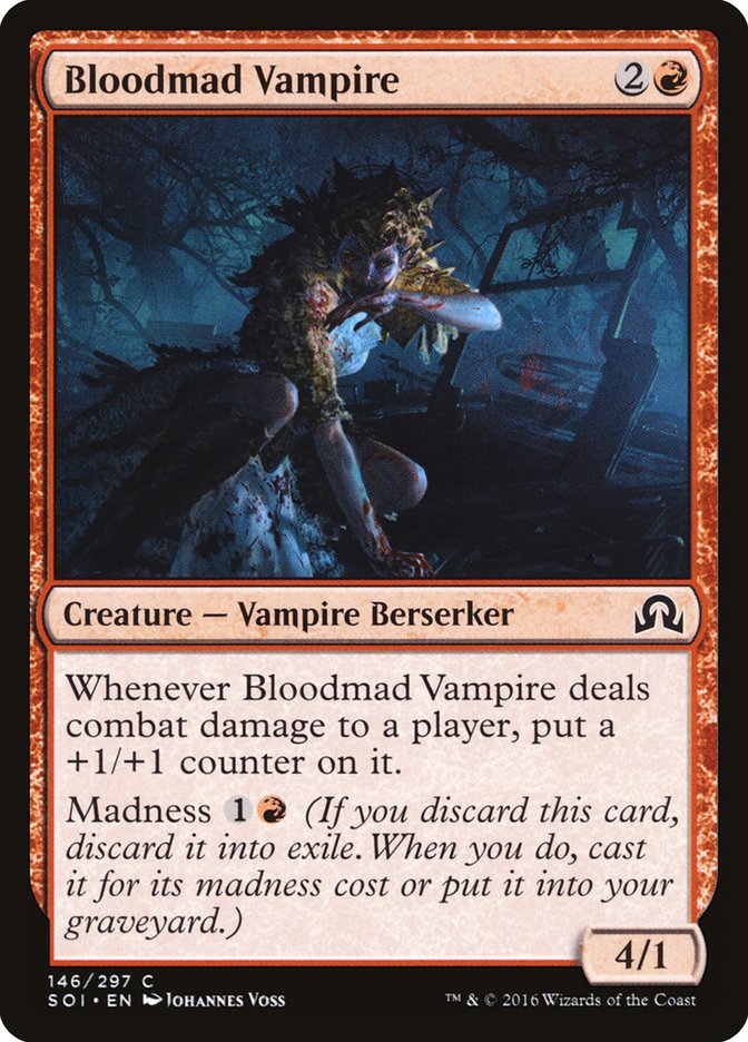 Bloodmad Vampire [Shadows over Innistrad] (SOI 146)
