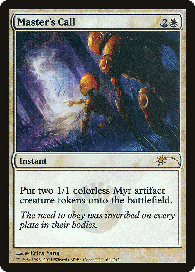 Master's Call [Wizards Play Network 2011] (PWP11 64)