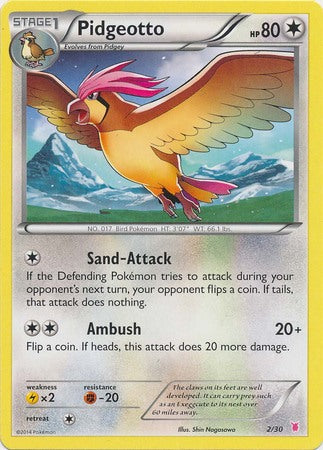 Pidgeotto (2/30) [XY: Trainer Kit - Bisharp & Wigglytuff]