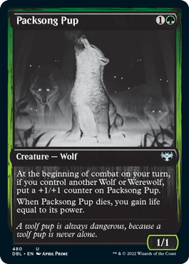Packsong Pup [Innistrad: Double Feature] (DBL 480)