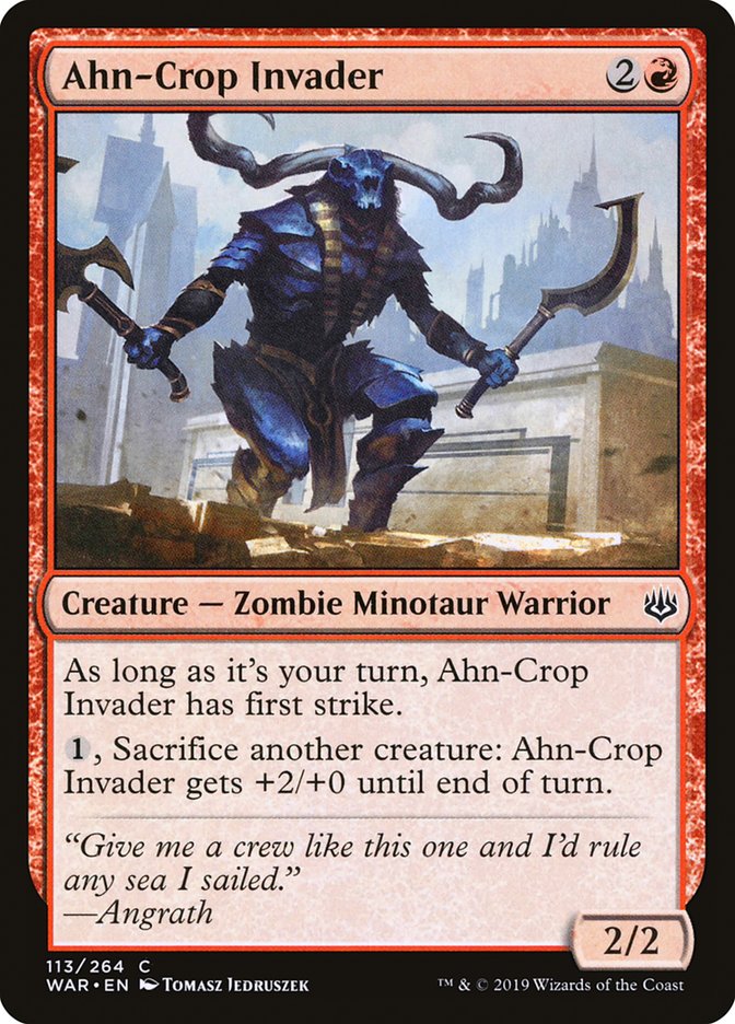 Ahn-Crop Invader [War of the Spark] (WAR 113)