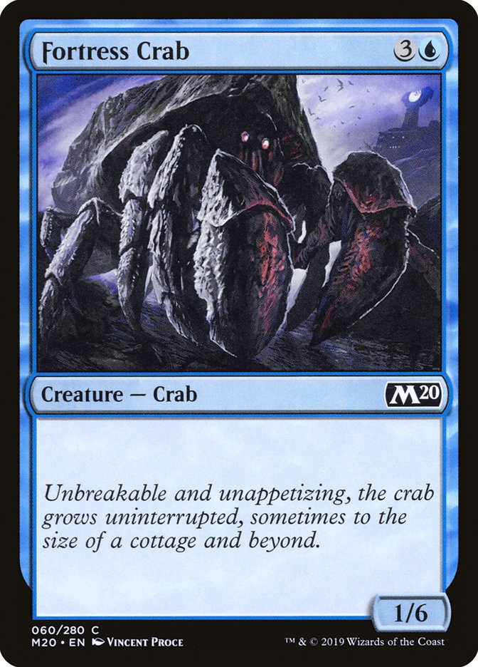 Fortress Crab [Core Set 2020] (M20 60)
