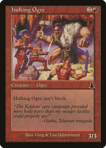Hulking Ogre [Urza's Destiny] (UDS 87)