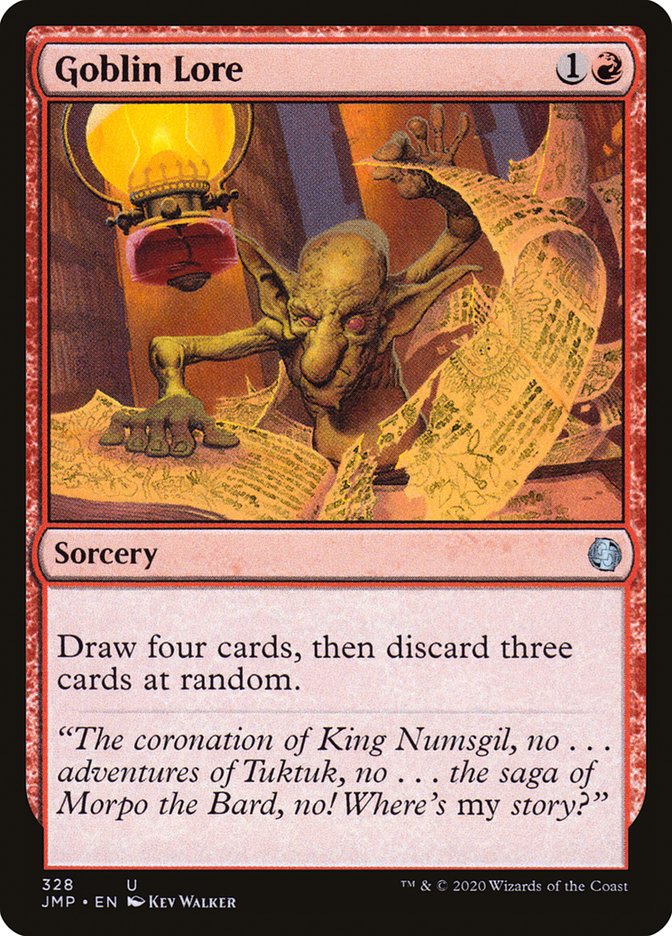 Goblin Lore [Jumpstart] (JMP 328)
