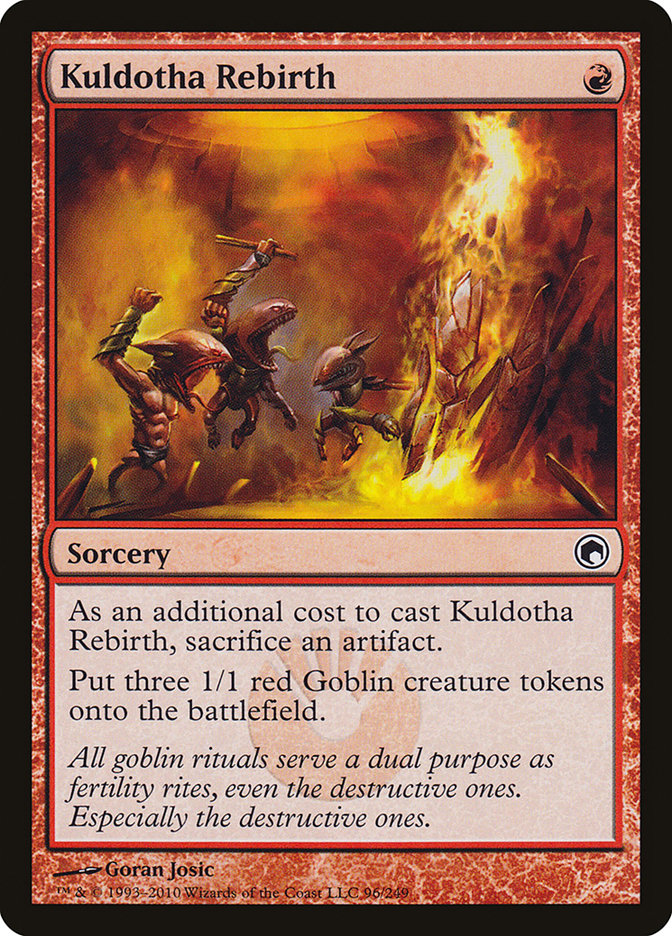 Kuldotha Rebirth [Scars of Mirrodin] (SOM 96)