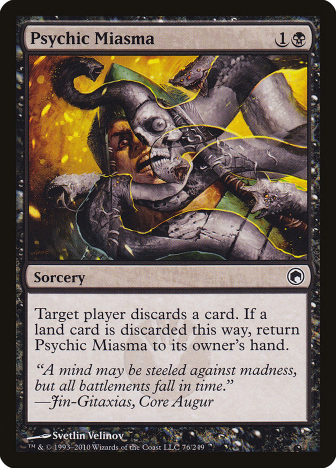 Psychic Miasma [Scars of Mirrodin] (SOM 76)