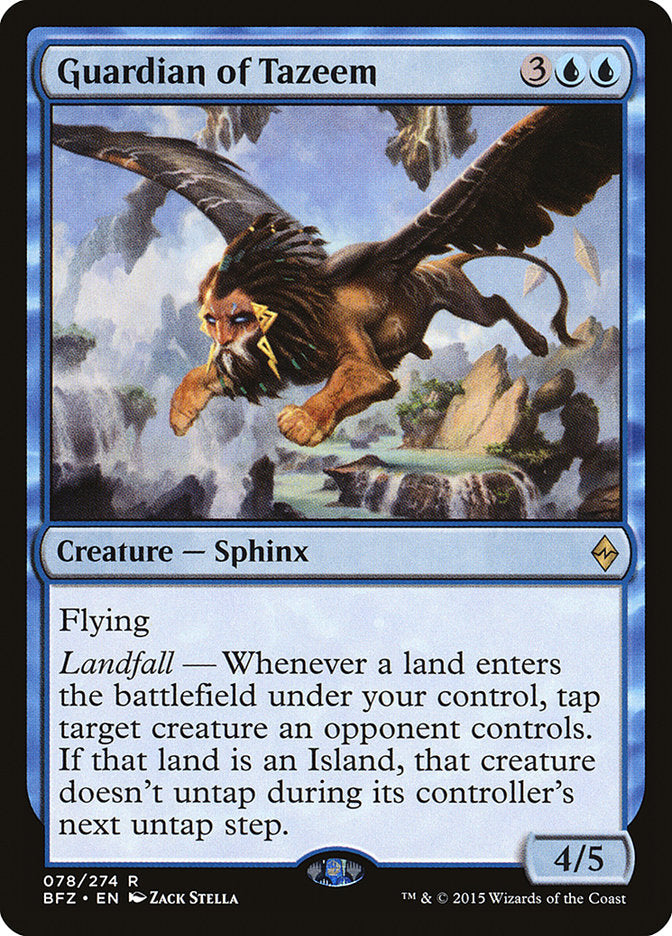 Guardian of Tazeem [Battle for Zendikar] (BFZ 78)