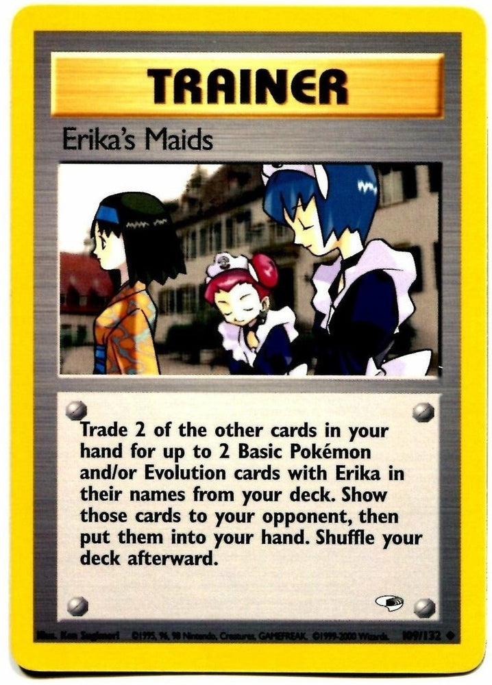 Erika's Maids (109/132) [Gym Heroes]