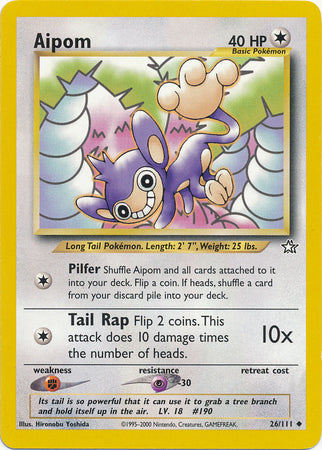 Aipom (26/111) [Neo Genesis]