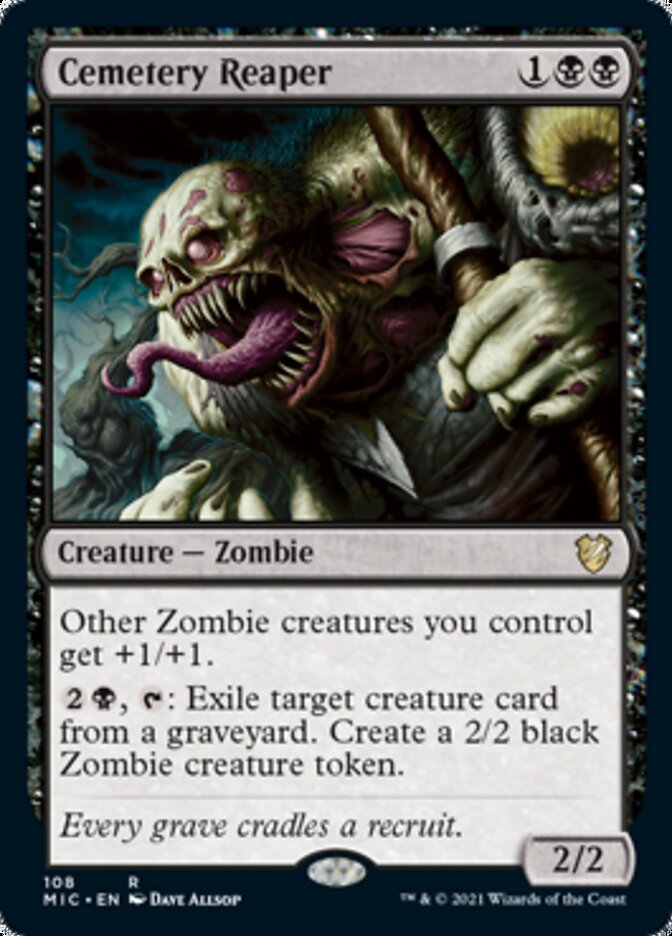 Cemetery Reaper [Innistrad: Midnight Hunt Commander] (MIC 108)