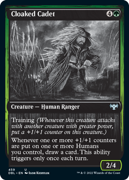 Cloaked Cadet [Innistrad: Double Feature] (DBL 459)