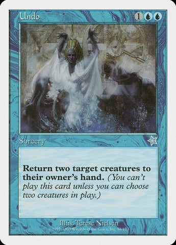 Undo [Starter 1999] (S99 58)