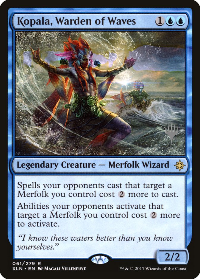 Kopala, Warden of Waves (Promo Pack) [Ixalan Promos] (PXLN 61P)
