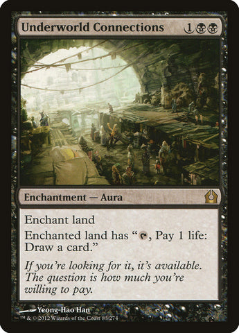 Underworld Connections [Return to Ravnica] (RTR 83)