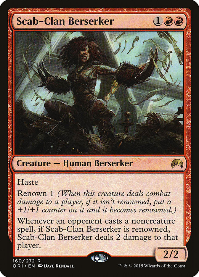 Scab-Clan Berserker [Magic Origins] (ORI 160)