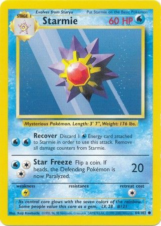 Starmie (64/102) [Base Set]