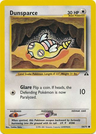 Dunsparce (54/75) [Neo Discovery]