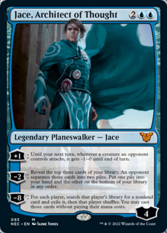 Jace, Architect of Thought [Kamigawa: Neon Dynasty Commander] (NEC 93)