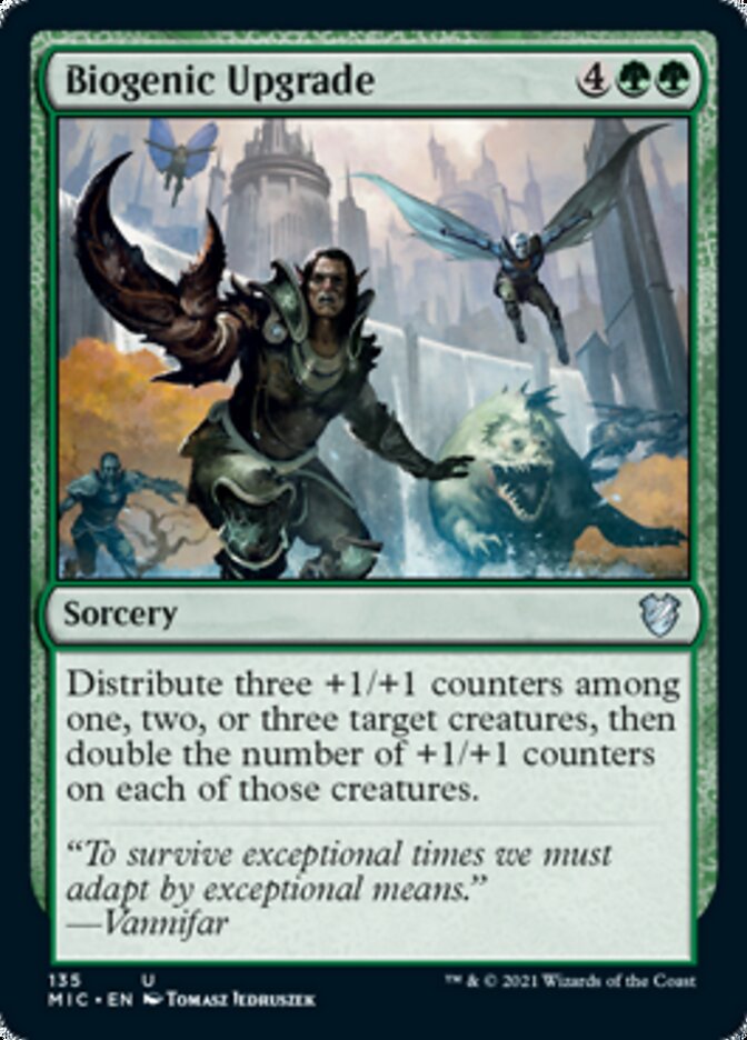 Biogenic Upgrade [Innistrad: Midnight Hunt Commander] (MIC 135)