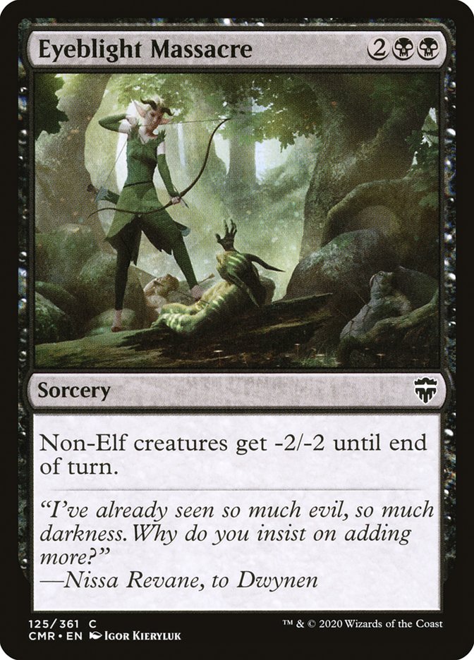 Eyeblight Massacre [Commander Legends] (CMR 125)