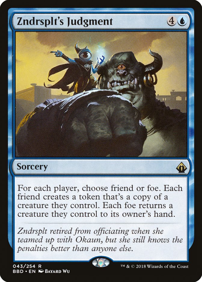 Zndrsplt's Judgment [Battlebond] (BBD 43)