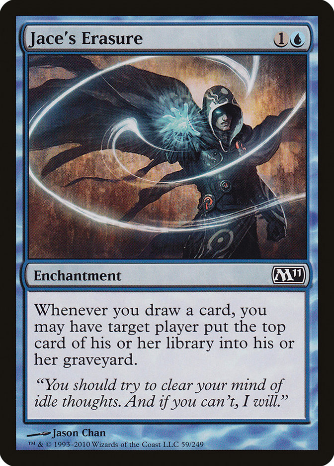 Jace's Erasure [Magic 2011] (M11 59)