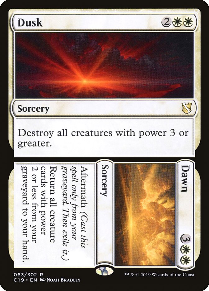 Dusk // Dawn [Commander 2019] (C19 63)