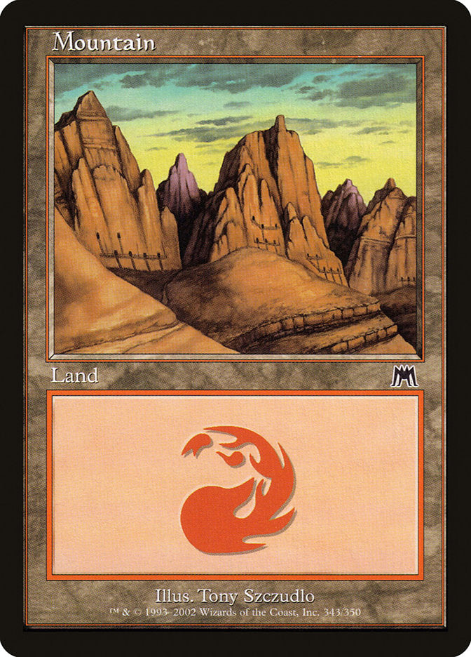 Mountain (343) [Onslaught] (ONS 343)