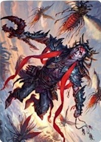 Scion of the Swarm Art Card [Zendikar Rising Art Series] (AZNR 59)