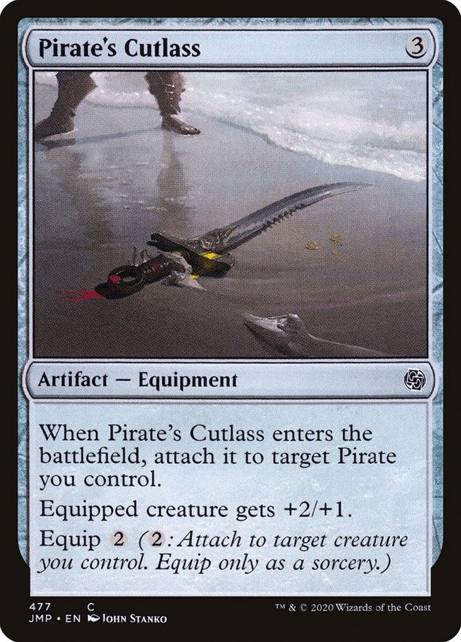 Pirate's Cutlass [Jumpstart] (JMP 477)