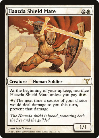 Haazda Shield Mate [Dissension] (DIS 12)