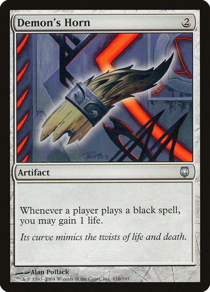 Demon's Horn [Darksteel] (DST 116)
