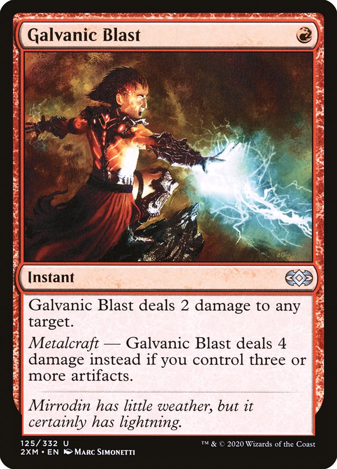 Galvanic Blast [Double Masters] (2XM 125)