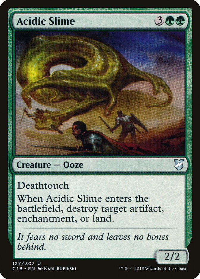 Acidic Slime [Commander 2018] (C18 127)