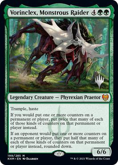 Vorinclex, Monstrous Raider [Kaldheim Promo Pack] (PKHM 199)
