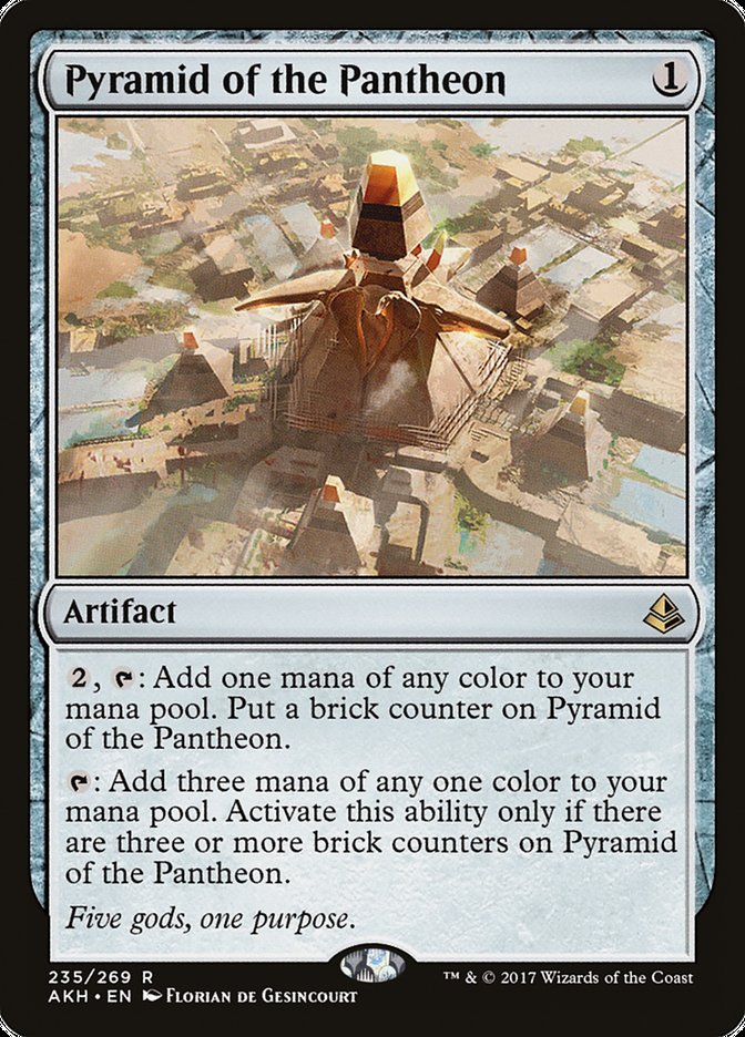 Pyramid of the Pantheon [Amonkhet] (AKH 235)
