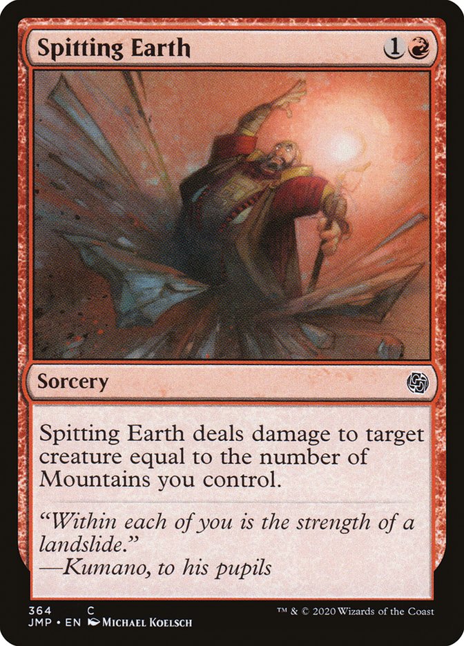 Spitting Earth [Jumpstart] (JMP 364)