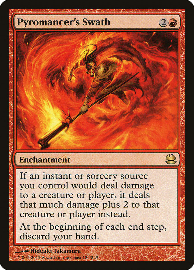 Pyromancer's Swath [Modern Masters] (MMA 125)