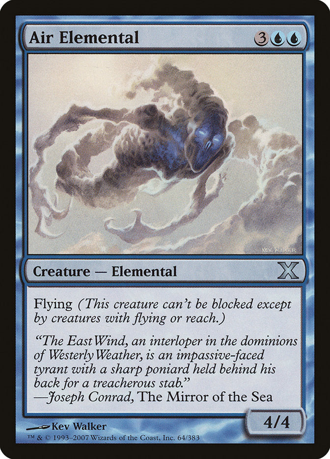 Air Elemental [Tenth Edition] (10E 64)