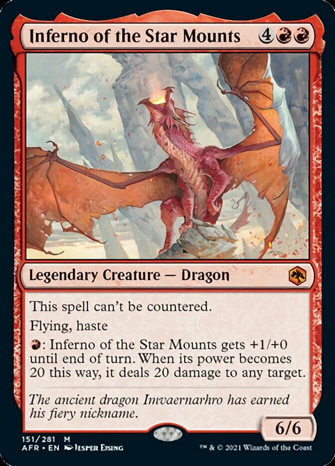 Inferno of the Star Mounts [Dungeons & Dragons: Adventures in the Forgotten Realms] (AFR 151)