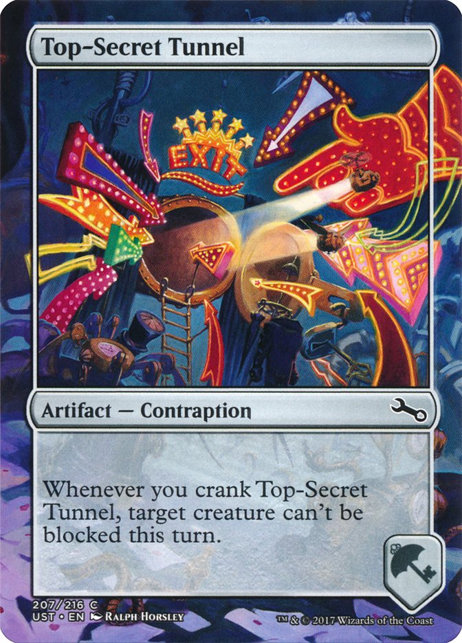 Top-Secret Tunnel [Unstable] (UST 207)